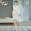 AD高级感白色连衣裙女职业套装裙主持人面试正装气质收腰西装裙子 商品缩略图1