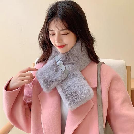 热卖！秋冬必备！HOPENONO 羊羔绒渔夫帽/皮扣款围脖 5款可选 商品图11