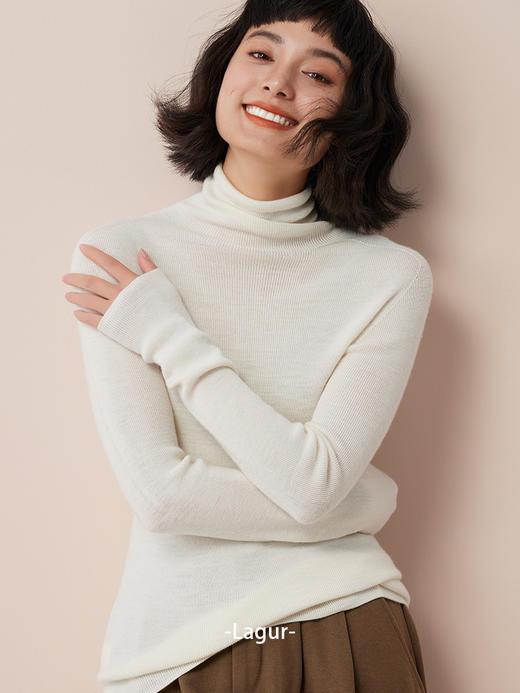 加厚版必囤天花板级一线成衣！2024新款加厚扬子纱打底衫高领内搭针织衫女款！ 商品图9