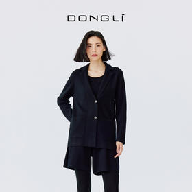 东黎 • 山羊绒女士春夏季精纺西服两粒扣开衫 4211