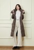 HAYES 咖色收腰百搭长款羽绒服 19795 商品缩略图5