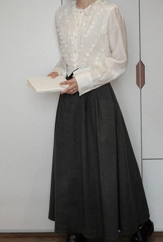 LPIUTY品牌直发⚠️月光白茶剪花流苏衬衫 A0262099 商品图13