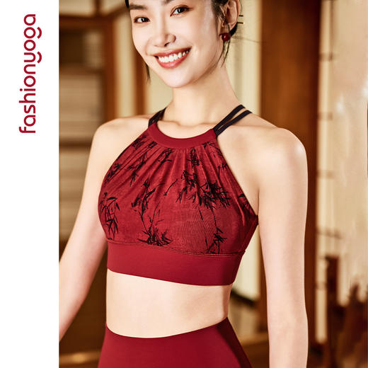 凡圣瑜伽新中式网纱BRA FC14168 商品图10