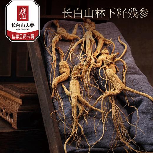 热售【林下“参”残质坚】长白山人参林下参（残参）30克装林下山参整支 商品图1