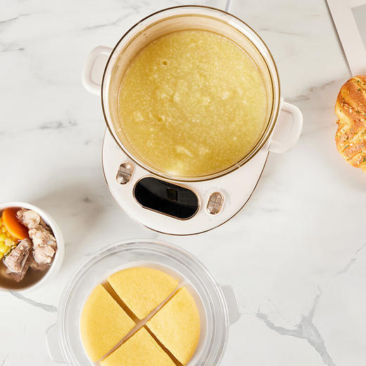 【分仓直发包邮】乐扣多功能养生壶套装白色800W EJP1217WHT 商品图1