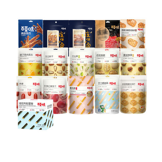 百草味福泽天佑礼盒（2066g） 商品图1