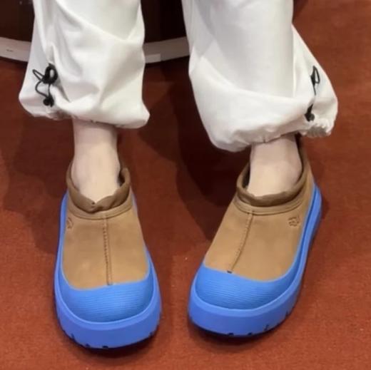 重磅纯货！塔斯曼男女款一脚蹬油  叽叽系列  皮毛一体休闲雪地靴 商品图0