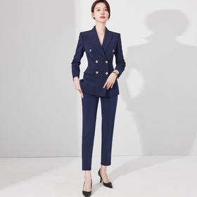 IWY/高端西装套装女春秋修身气质干练西服外套商务通勤正装职业工作服  23CP1340