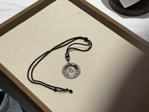 黄财神圆牌 999银，送挂绳 商品图4