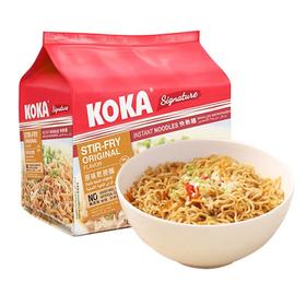 KOKA 原味干捞快熟炒面（油炸方便面） 85g*5/袋