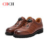 CHCH平衡鞋2024秋冬新品头层牛皮旋转按钮轻便泡发底商务男鞋CO2A2122 商品缩略图1