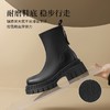 ZHR加绒女鞋复古2024秋冬新款厚底靴女通勤切尔西短靴 商品缩略图2
