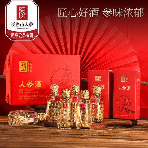 热销【人参酒】长白山人参酒100ml*6/箱 商品图0