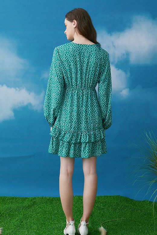 komello 小性感波点连衣裙 14610 商品图2