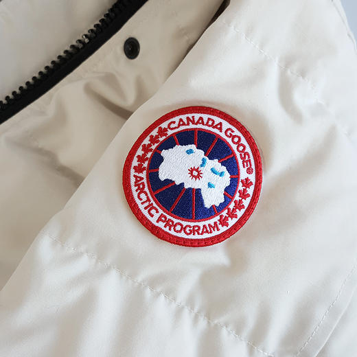 【95新】Canada Goose加拿大鹅3802L白色Shelburne修身款派克大衣连帽羽绒服女士S码现售价：4700！221124TJ18 商品图4