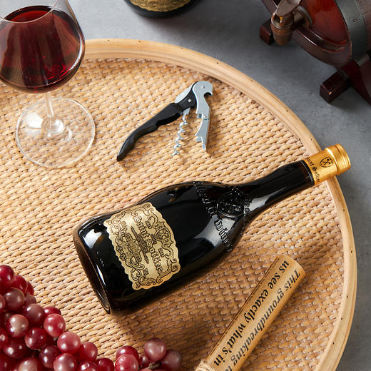 【法国进口 198元抢！】圣索菲尔伯爵古堡干红 百年老藤酿造 14%vol干红 滴滴如金 750ml*6瓶/箱 送海马刀 商品图3