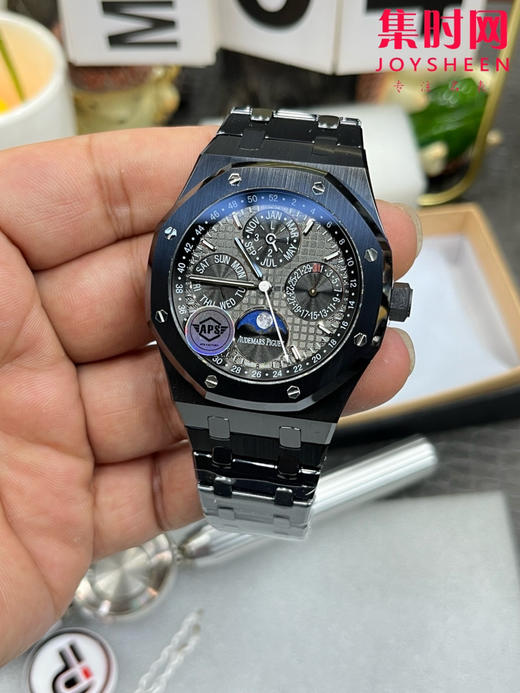 AP爱彼 APS皇家橡树26579系列 黑陶瓷26579 真月相 皇家橡树系列 男士腕表 商品图1