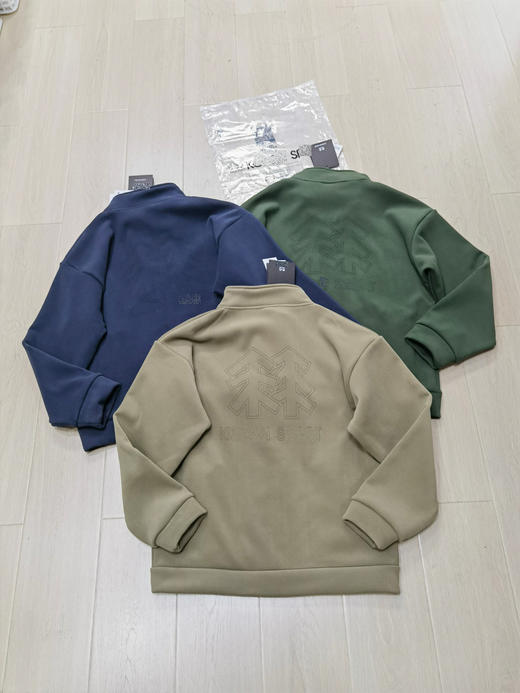 K隆 2024冬季新款 户外休闲衣露营抓绒衣内里针织抓绒夹克外套 特惠 Z-12103 商品图4