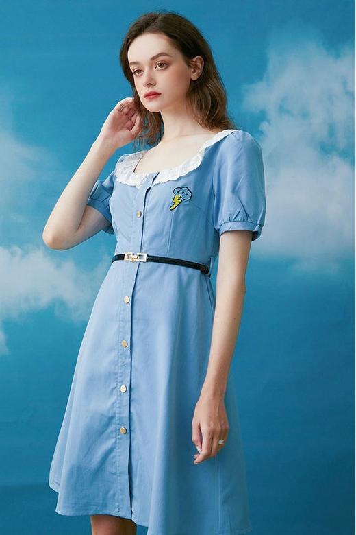 komello 日系复古连衣裙 15897 商品图2