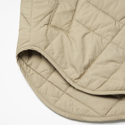 ROMI STUDIO“纽约美式”腔调穿搭菱形格夹棉宽松背心马甲 23AWW909 商品图4