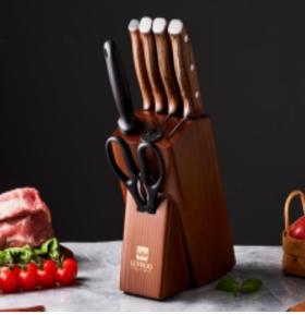 ᴬ朗赫梨木传香刀具七件套LH-GJ30