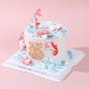 锦鲤跃然于心蛋糕【C4954】 商品缩略图0