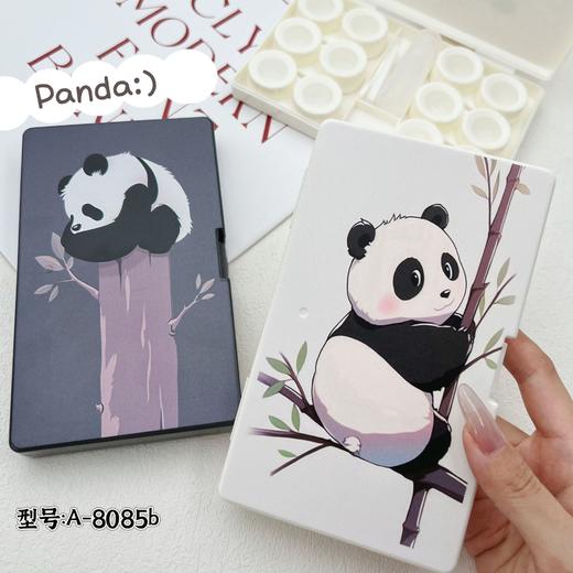 新款可爱多付装六副装美瞳盒隐形眼镜盒伴侣盒8085【图案混发】 商品图8