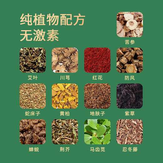 【甄选】草本断痒保健膏草本植物配方润而不腻快速止痒50g/盒 商品图1