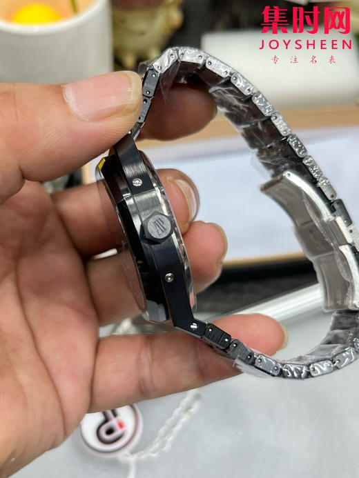 AP爱彼 APS皇家橡树26579系列 黑陶瓷26579 真月相 皇家橡树系列 男士腕表 商品图5