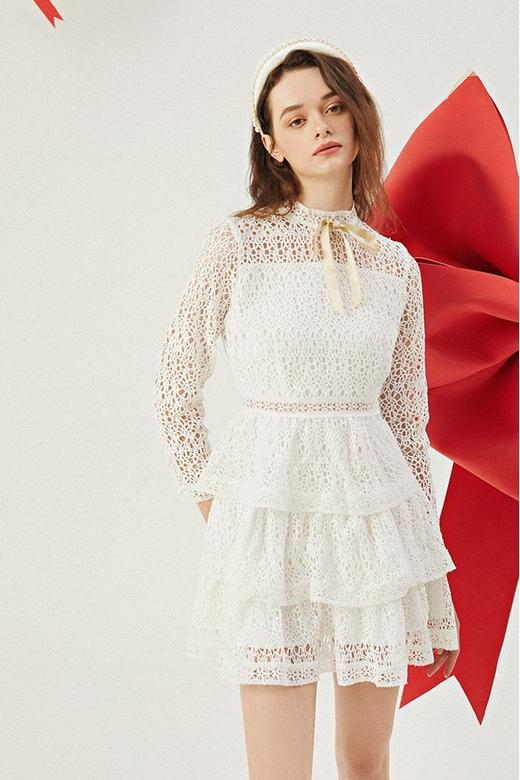 komello 水溶蕾丝连衣裙 14594 商品图5