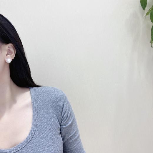 11mm-12mm澳白耳钉 商品图4