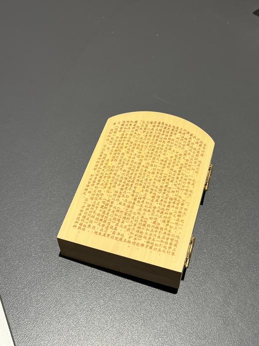 【孔老师推荐】 众佛 | 黄杨木雕，扁三开盒，随身佛龛摆件 商品图6