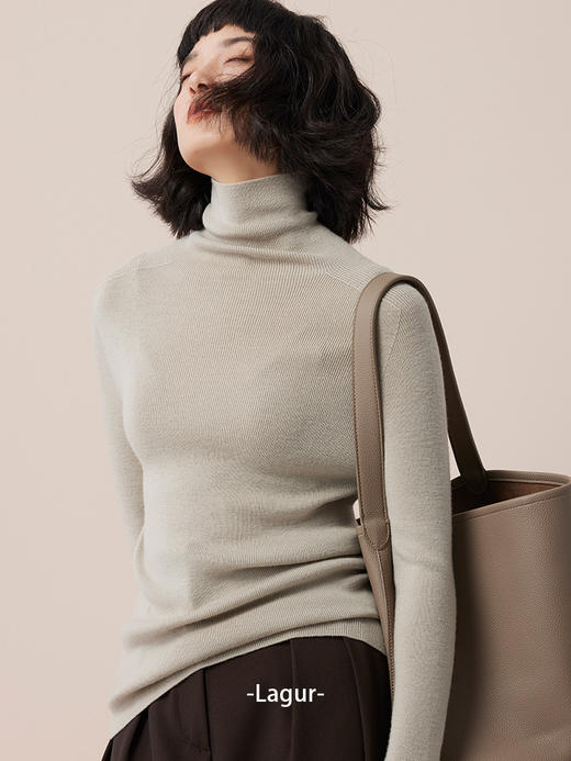 加厚版必囤天花板级一线成衣！2024新款加厚扬子纱打底衫高领内搭针织衫女款！ 商品图6