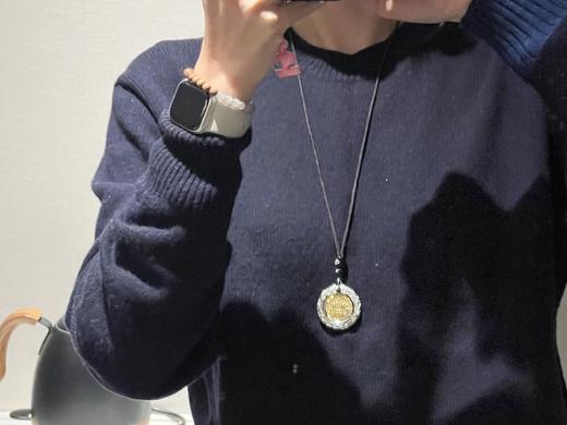 黄财神圆牌 999银，送挂绳 商品图7