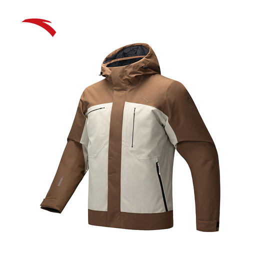 安踏×中国国家地理丨风暴甲羽绒男防风防泼水羽绒服152446901【库存有限，如无货将做退款，介意慎拍！】 商品图1