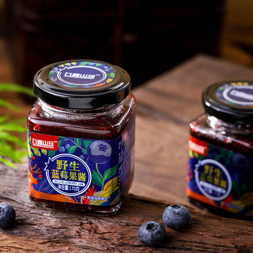 小兴安岭密语  有机野生蓝莓果酱，寒地珍果熬制的梦幻甜酱 商品图1