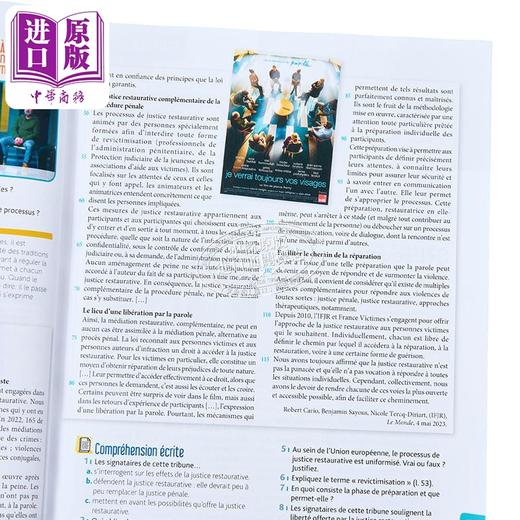 【中商原版】【法文版】青少儿法语教材 2022-2024版 Edito C1 学生用书+练习册+didierfle C1 EDITO C1 LIVRE + CAHIER 原版 商品图3