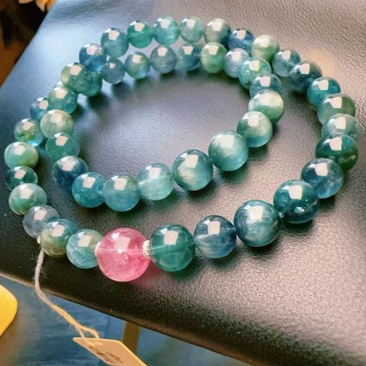 7mm-8mm多圈猫眼全色碧玺手串 商品图0