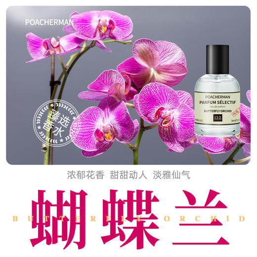 柏世曼蝴蝶兰香水 兰花味蝶兰天然花香调温柔女士香水持久留香 商品图0