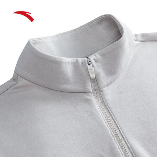 安踏加绒修身长袖 女冬季小高领显瘦户外保暖内搭打底衫162446405N 商品图2