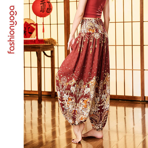 凡圣瑜伽凤祥舞韵禅风裤 FM14934 商品图2