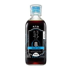 欣和六月鲜 轻8克特级轻盐原汁酱油酿造酱油 280ml/瓶