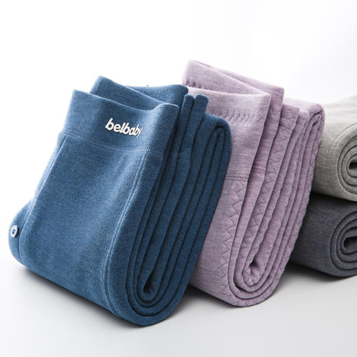 秋冬新款儿童校服神器羊绒蛋白加厚德绒女童薄款打底裤男童保暖裤 商品图0