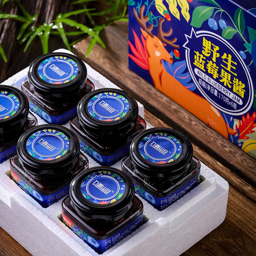 小兴安岭密语  有机野生蓝莓果酱，寒地珍果熬制的梦幻甜酱 商品图5