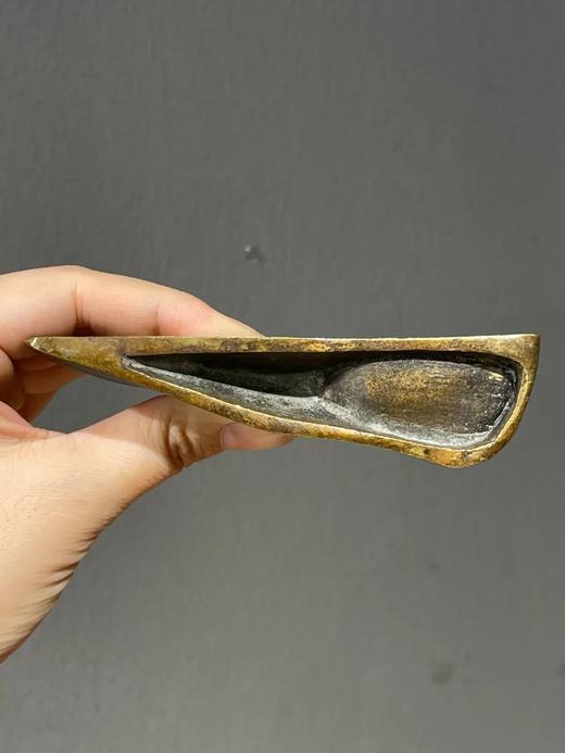 青铜高仕像水盂，顺丰包邮 商品图14