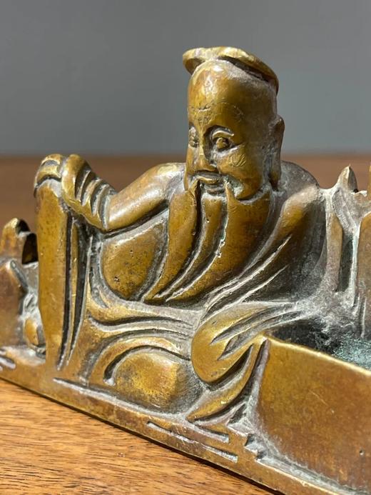 青铜高仕像水盂，顺丰包邮 商品图5