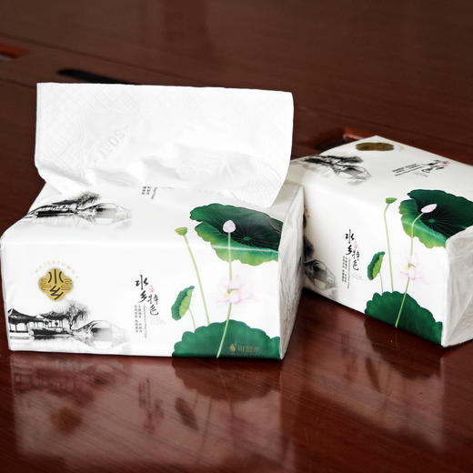 桂柳~【水乡特色】抽纸~400抽*3包/提 商品图1