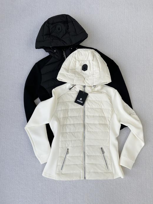 付款减库存28件！老钱风！原厂订单MACKAGE女士摩登系列拼接羽绒服夹克外套   摩登羽绒服90白鸭绒羽绒服 商品图0