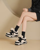 westory2024年秋冬新款休闲风厚底平跟舒适百搭毛毛鞋休闲板鞋W24DM85071 商品缩略图4
