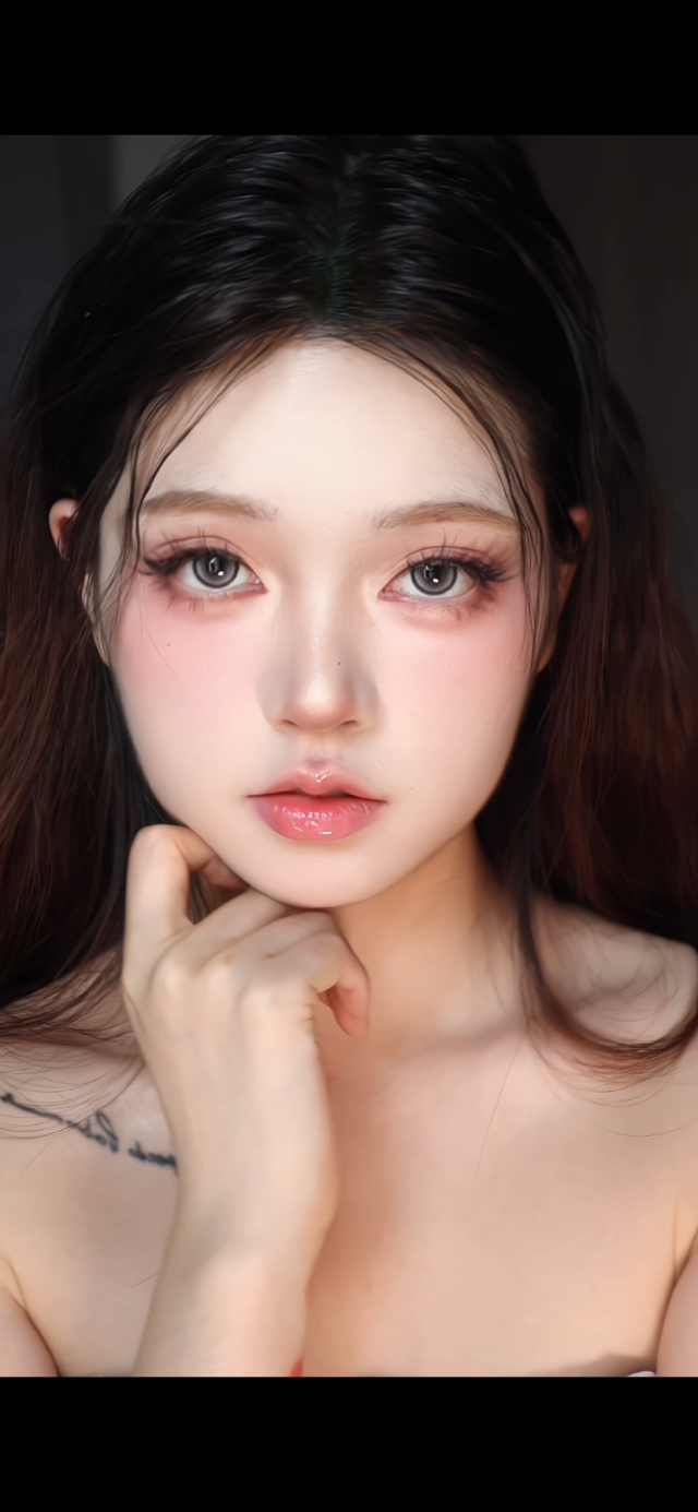 CurlyPuppy小象灰14.5mm 灰色 半年抛美瞳 清冷仙撩森系氧气感水光奶灰-VVCON美瞳网22